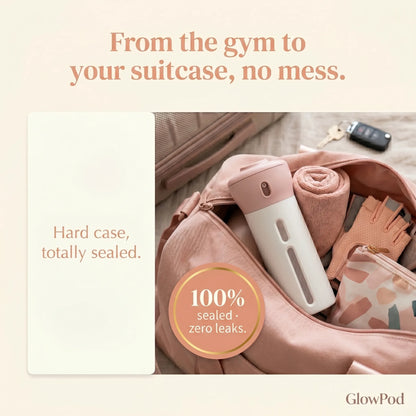 GlowPod - 4 in 1 Travel & Gym Shower Dispenser